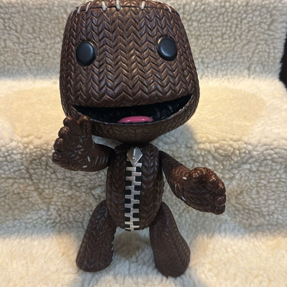 Sackboy Hardcover doll from the video game "Sackboy A Big Adventure"